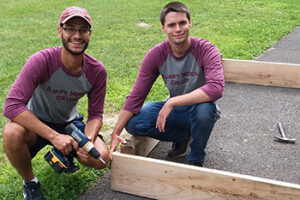Albany Medical College students participate in community service.