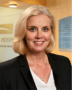Jill Johnson VanKuren, President and CEO of Saratoga Hospital