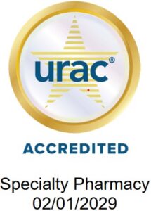 URAC seal denoting accreditation until February 1, 2029