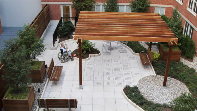 The Healing Garden at Albany Medical Center