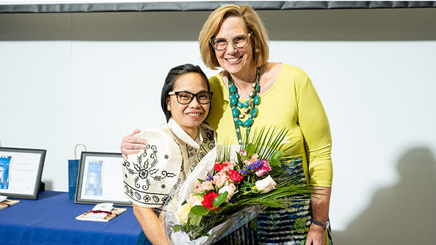 Nurse manager Evelyn Pedralvez is a 2025 Pillars of Nursing award winner