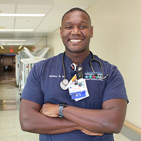 Quinn Douglas, RN, pediatric nurse