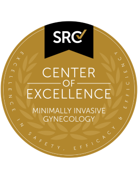 Surgical Review Corporation Gold Seal recognizing Saratoga Hospital as a Center of Excellence for Minimally Invasive Gynecology