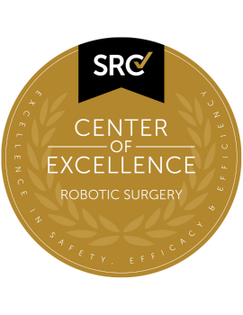 Surgical Review Corporation Gold Seal recognizing Saratoga Hospital as a Center of Excellence for Robotic Surgery