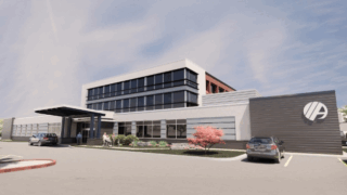 Rendering of the expansion of the Greene Medical Arts building in Catskill