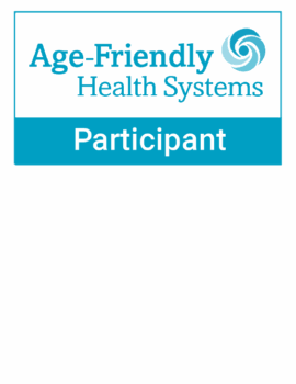 Age Friendly Health Systems participant Recognition Graphic