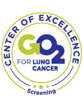 GO2 For Lung Cancer recognition seal for a Screening Center of Excellence