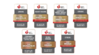 Collage of seven American Heart Association Get With the Guidelines recognition seals: 2026 Gold Plus for Stroke, Target Type 2 Diabetes Honor Roll; 2026 Gold Plus for Heart Failure, Target Heart Failure Optimal, Target Type 2 Diabetes Honor Roll; 2026 Gold Plus for Coronary Artery Disease - Stemi Receiving, Target Type 2 Diabetes Honor Roll; 2026 Gold Plus for Stroke, Target 1 Stroke Honor Roll Elite, Target Type 2 Diabetes Honor Roll; 2026 Bronze Plus for Coronary Artery Disease - Stemi Receiving; 2026 Bronze for Rural Stroke; 2026 Bronze for Stroke, Target Stroke Honor Roll.