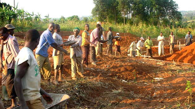 Engeye groundbreaking