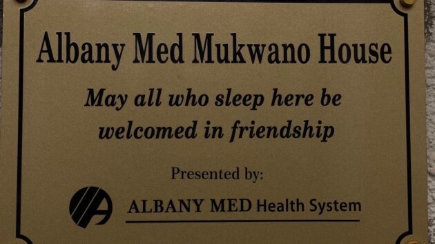 Albany Med Engeye plaque