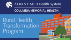 Illustration promoting the Albany Med Health System Columbia Memorial Health Rural Health Transformation Program
